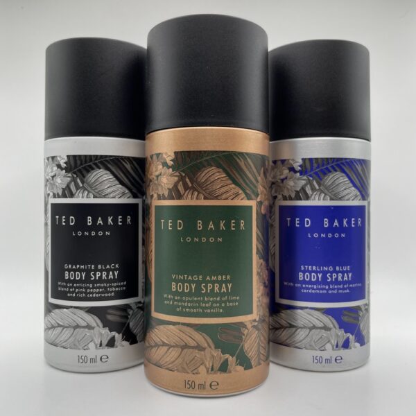 Ted Baker London Men's Body Spray Trio Gift Essentials Hub