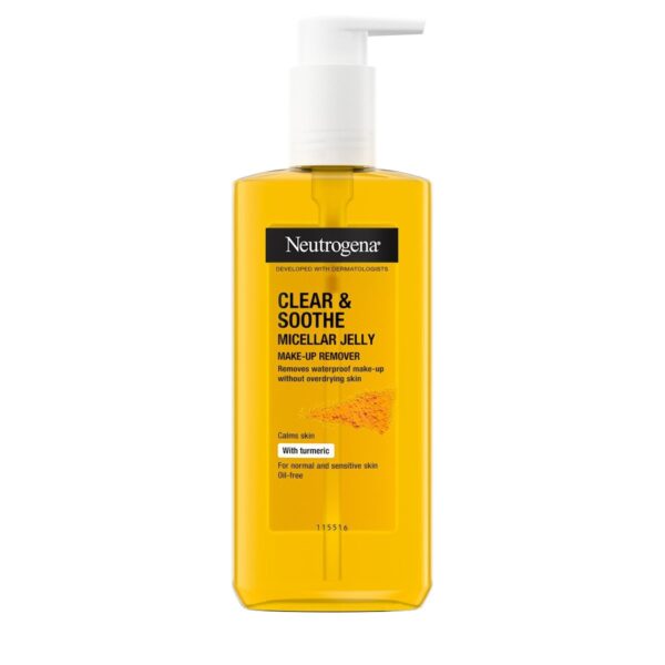 Neutrogena Clear & Soothe Micellar Jelly Makeup Remover 200ml