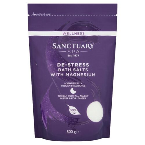Sanctuary Spa Destress Bath Salts With Magnesium 500g