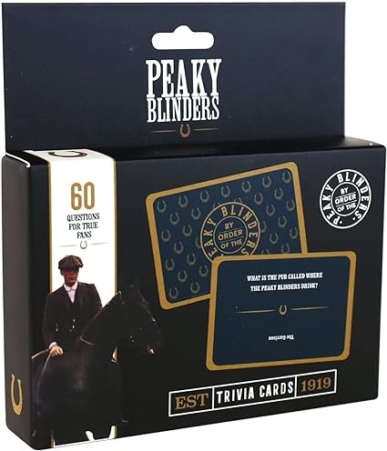 Peaky Blinders Trivia Cards