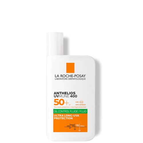 La Roche-Posay UK Anthelios Oil Control Invisible Fluid For Oily, Combination Skin Sunscreen SPF 50+ 50ml