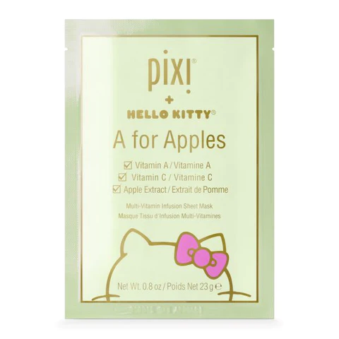 Pixi+Hello Kitty A For Apples Multi Vitamin Infusion Sheet Mask