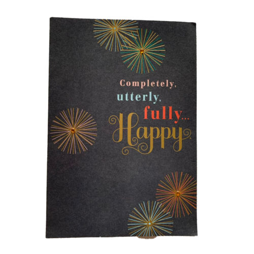 Completely, Utterly, Fully Happy Birthday Card