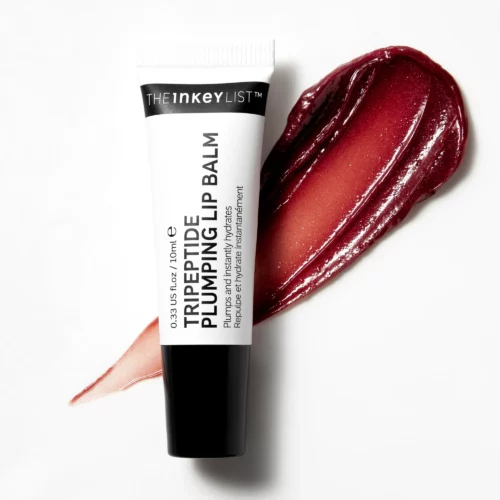 The Inkey List Tripeptide Plumping Berry Lip Balm 10ml