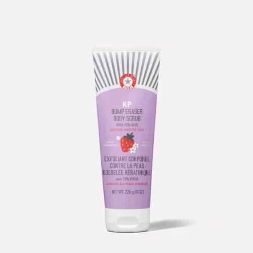 First Aid Beauty KP Bump Eraser Body Scrub 10% AHA - Fresh Strawberry
