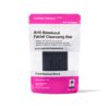 Carbon Theory Anti Breakout Charcoal and Tea Tree Oil Facial Cleansing Bar in a pink & white clear bag
