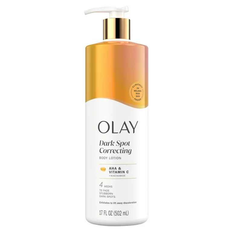 Olay Dark Spot Correcting Body Lotion with AHA, Vitamin C and Niacinamide 17oz