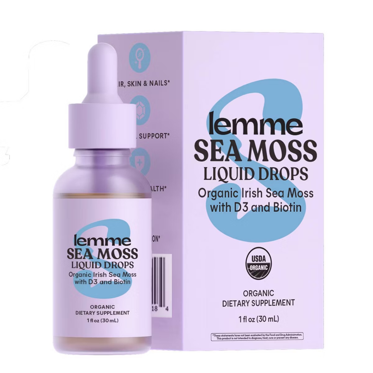 Lemme Sea Moss Liquid Drops